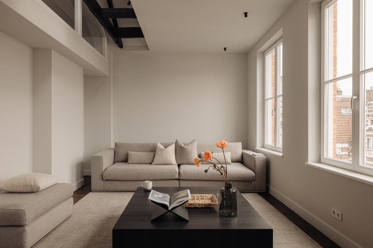 luxe bank in woonkamer