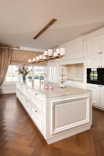 Keuken en interieur in klassieke Long Island stijl