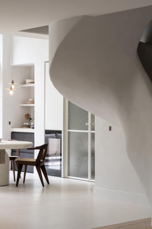 exclusief interieur met microtopping