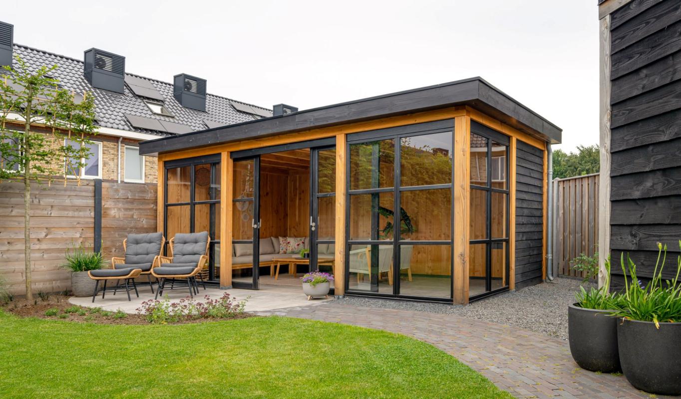 moderne tuinkamer