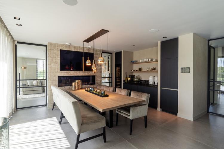 Exclusieve verlichting in villa Nieuwenhuizen