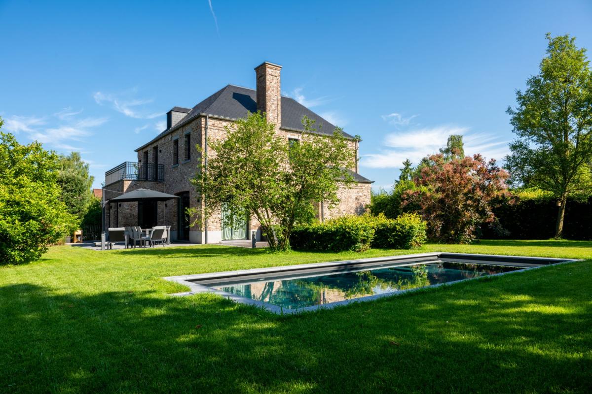 luxe villa tuin