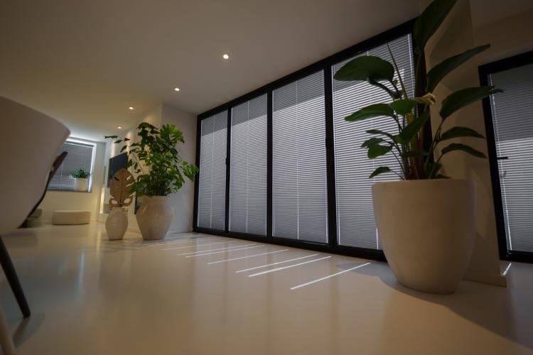 Exclusieve vouwwanden in luxe interieur