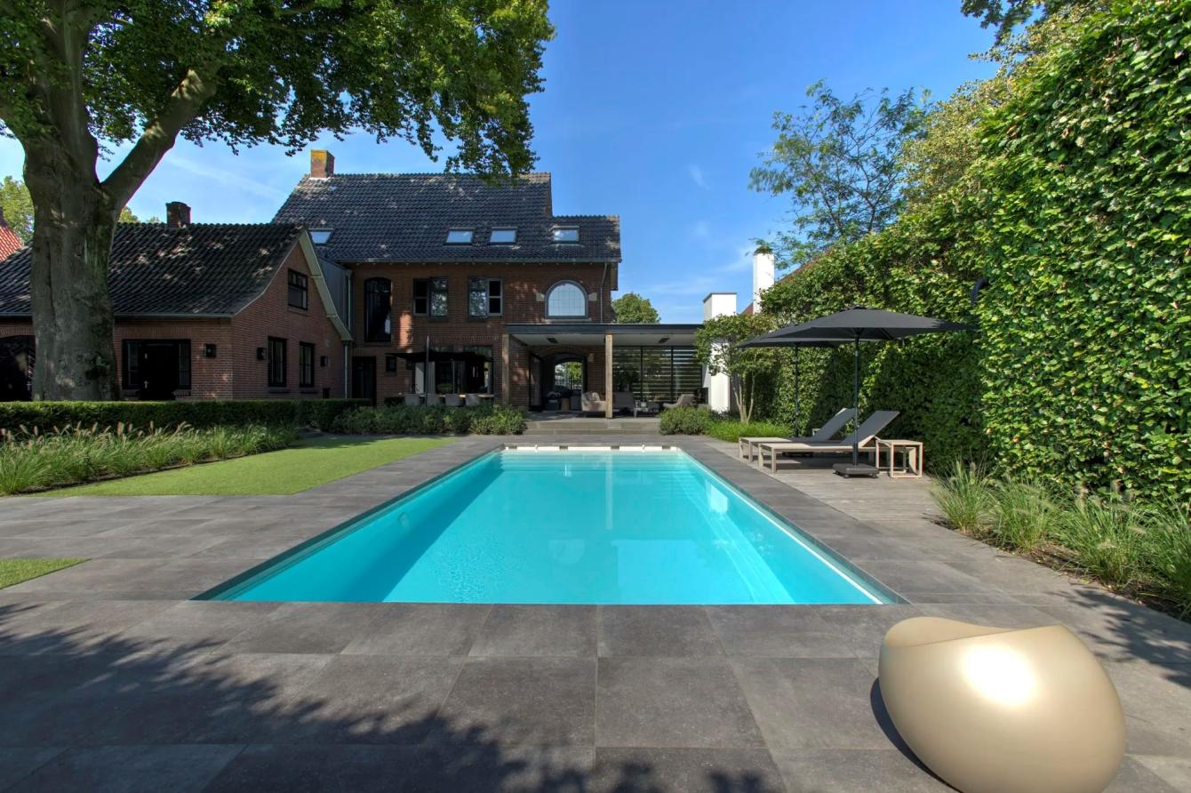 Luxe interieur achtertuin