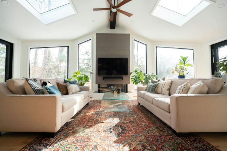 Luxe tapijt in exclusief interieur