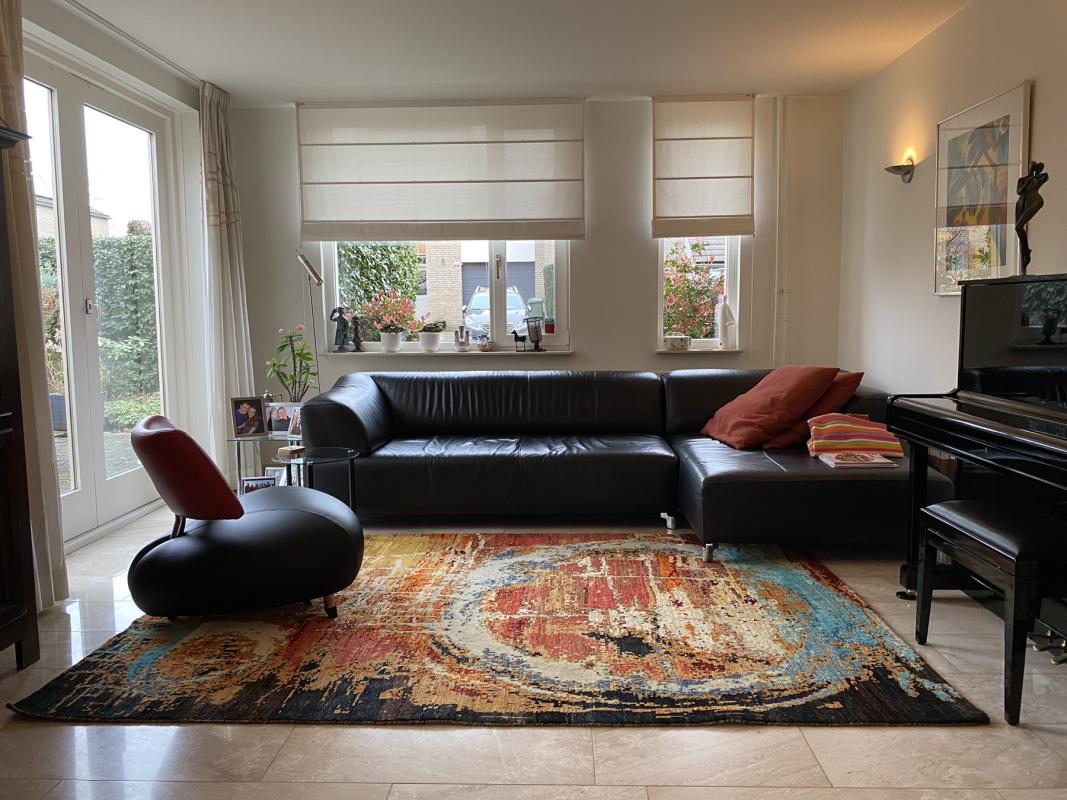 woonkamer met luxe vloerkleed