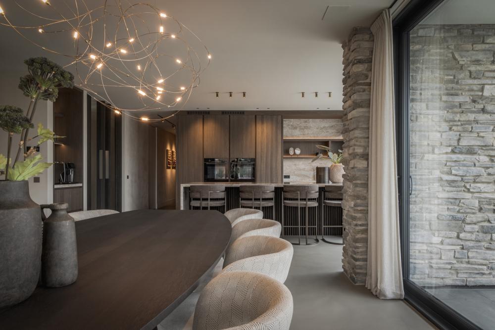 Villa met luxe design interieur