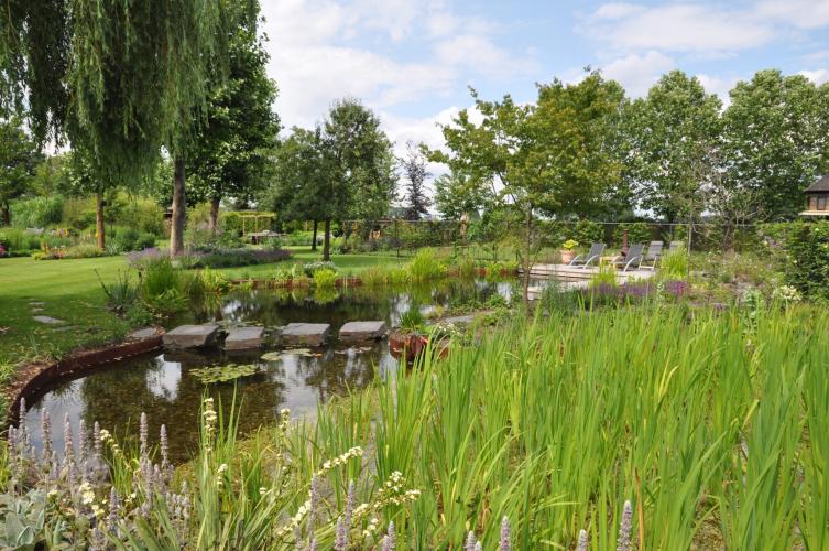Kleurrijke showtuin in Sterksel