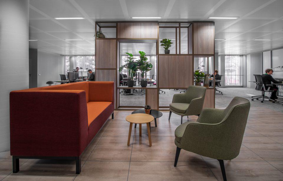 kantoor met maatwerk kast