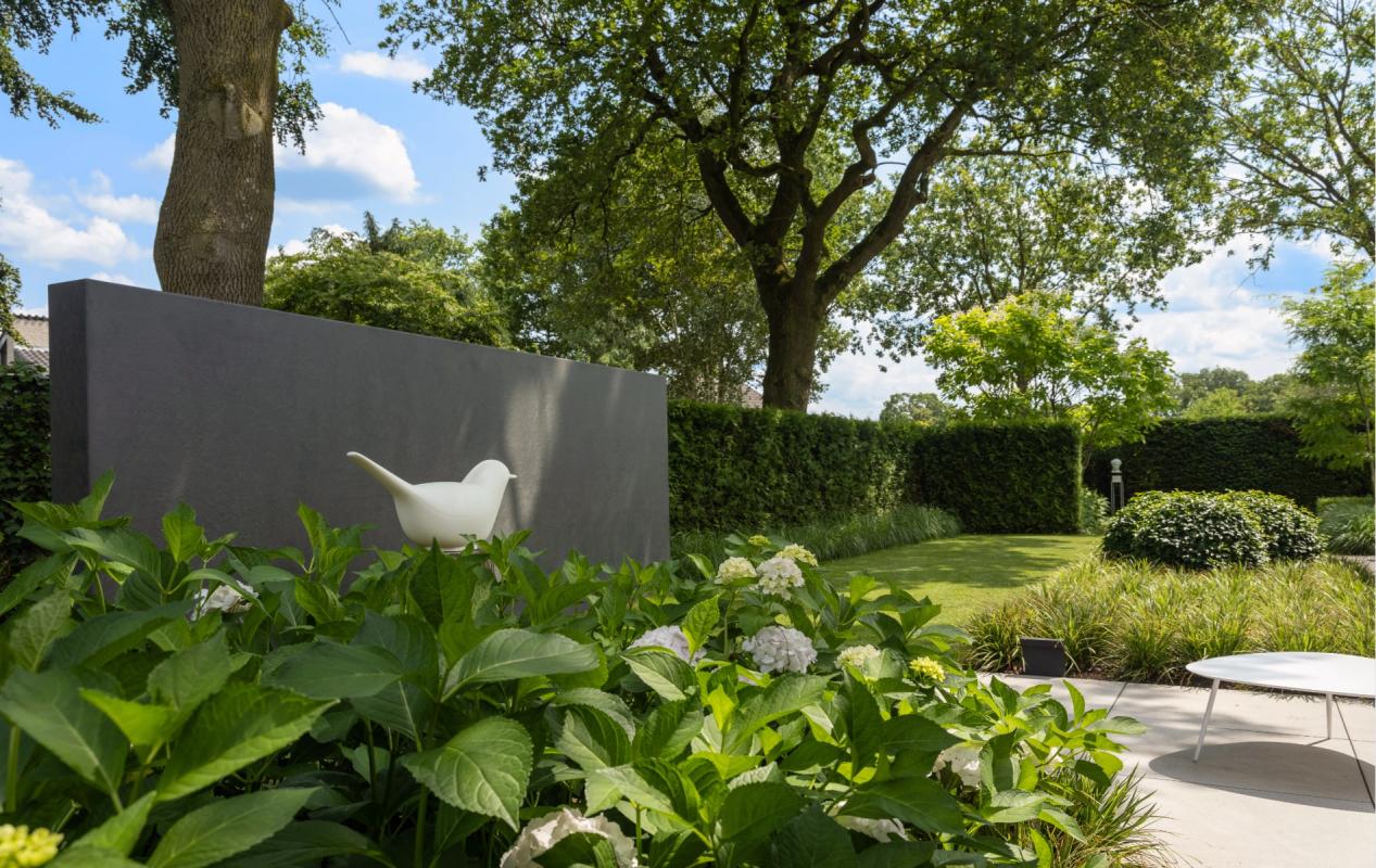 kunst op terras