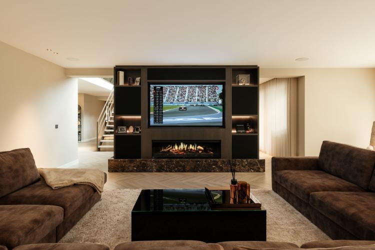 Audio, video, verlichting en domotica in luxe villa Waalre