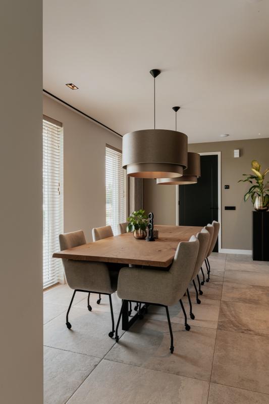 luxe eetkamer inrichting