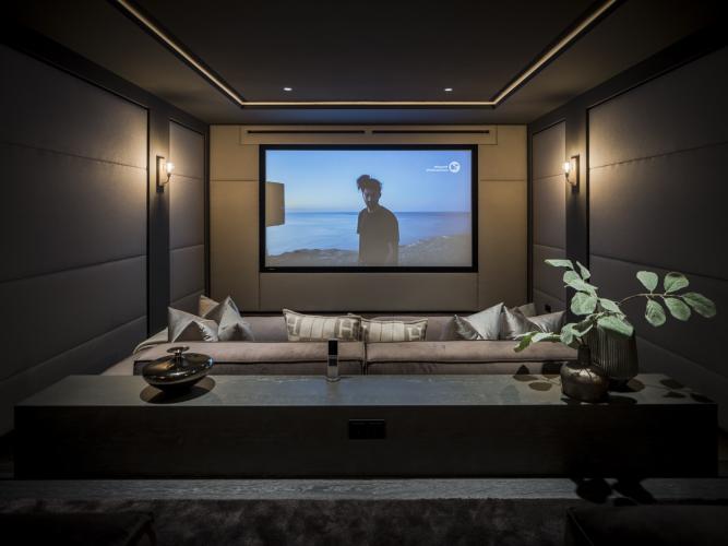 High-end thuis bioscoop