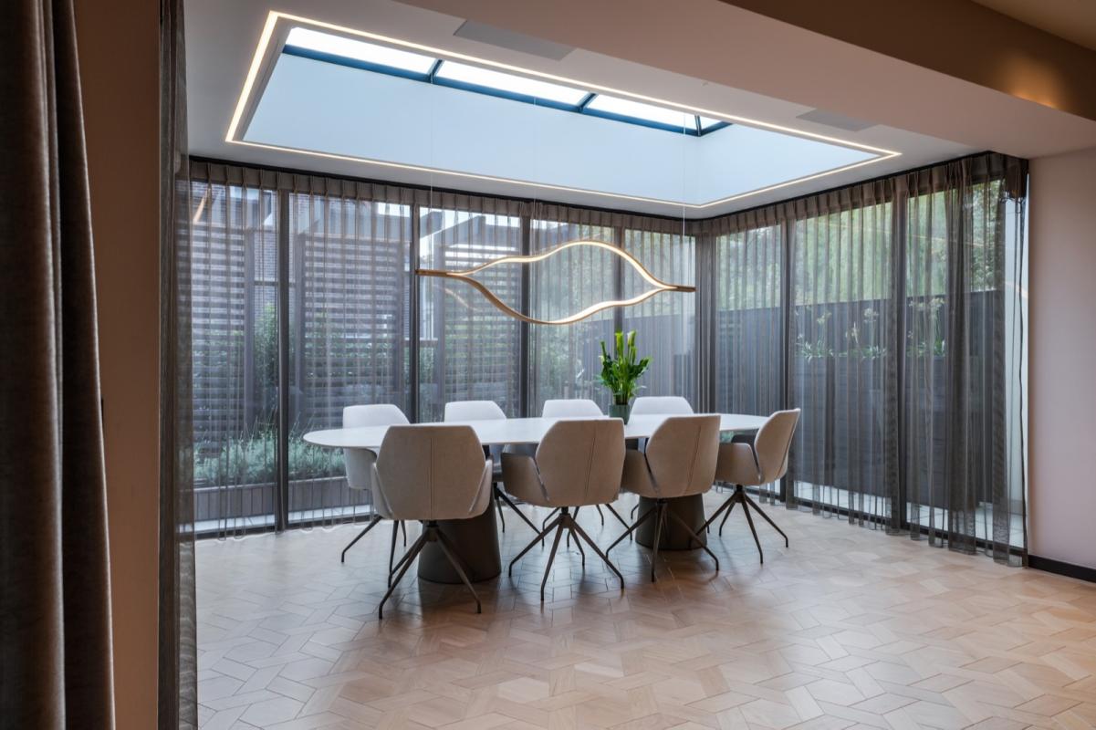 eetkamer met domotica