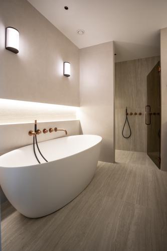 Luxe badkamer villa Weesp