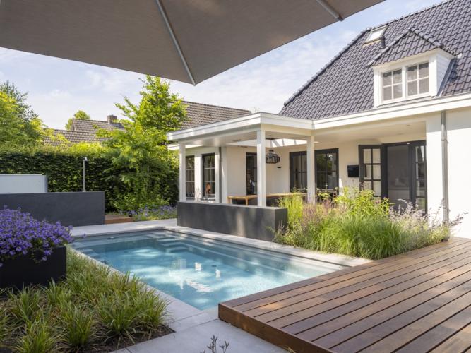 Prefab XL Trainer zwembad project Beek en Donk