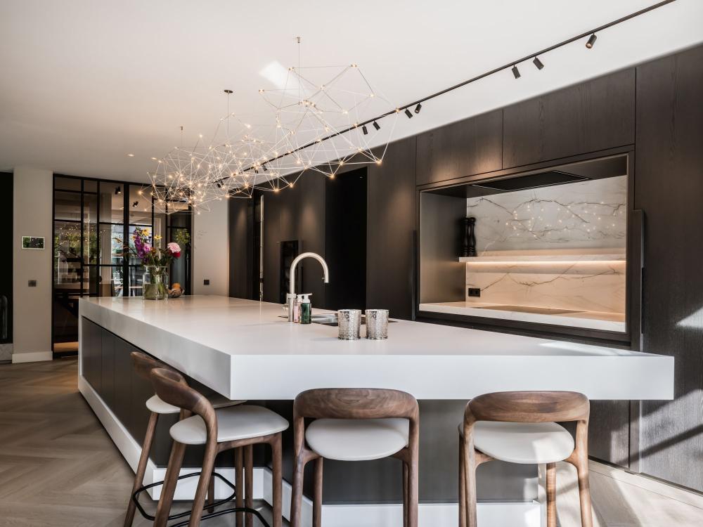 Moderne design keuken die blijft verrassen