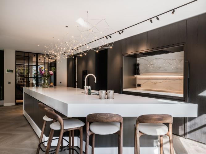 Moderne design keuken die blijft verrassen