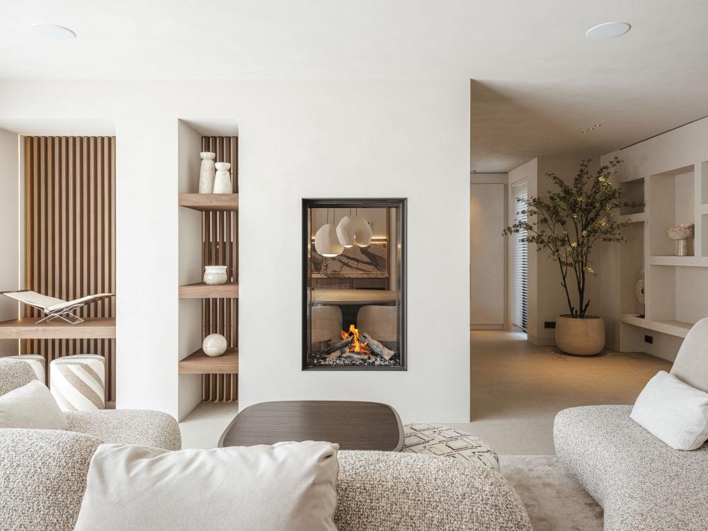 Luxe gashaard in interieur