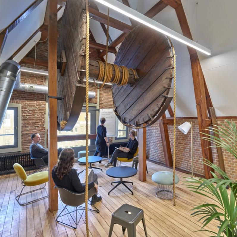 spreekkamer interieur