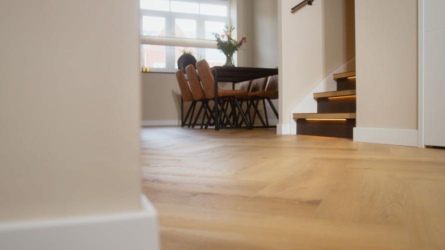 PVC Vloer en trap in Geldermalsen