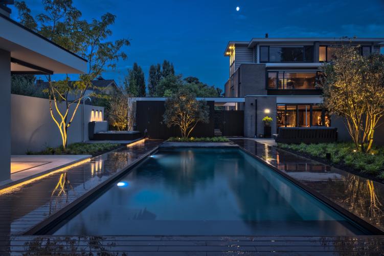 Exclusieve tuin met Ecopool