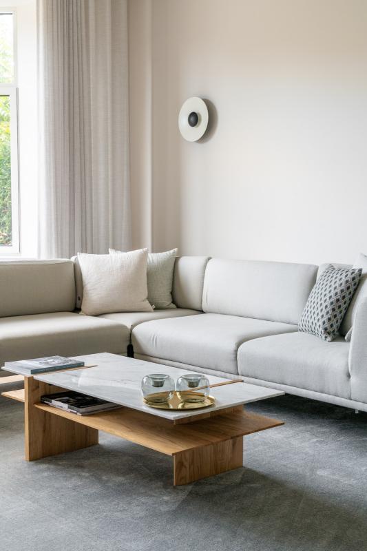 luxe woonkamer renovatie