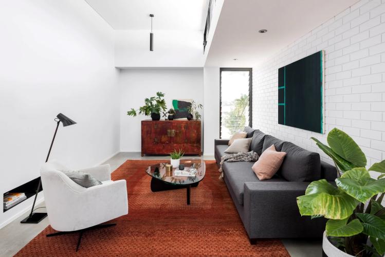 Exclusief tapijt in luxe interieur