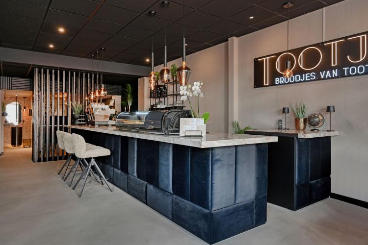 Exclusieve keramische bar voor Lunchroom Tootjes Apeldoorn