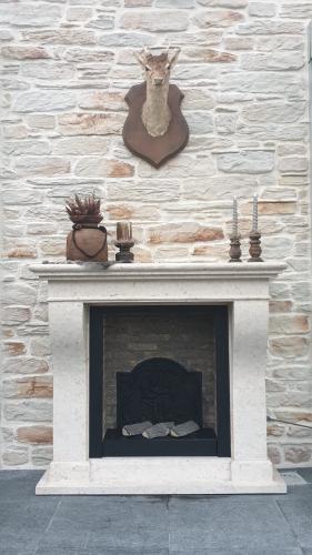 Woonhuis met luxe natuursteenstrips