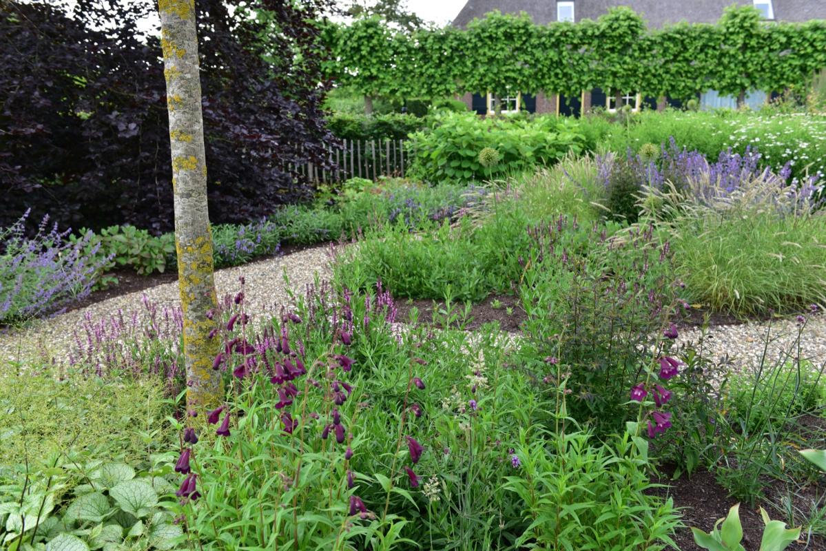 grindpad in tuin