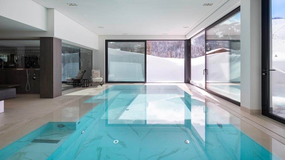 Chalet Oostenrijk, woonhuis en uitgebreide wellnessfaciliteiten