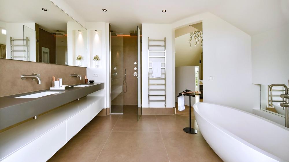 Villa met wellness in modern design