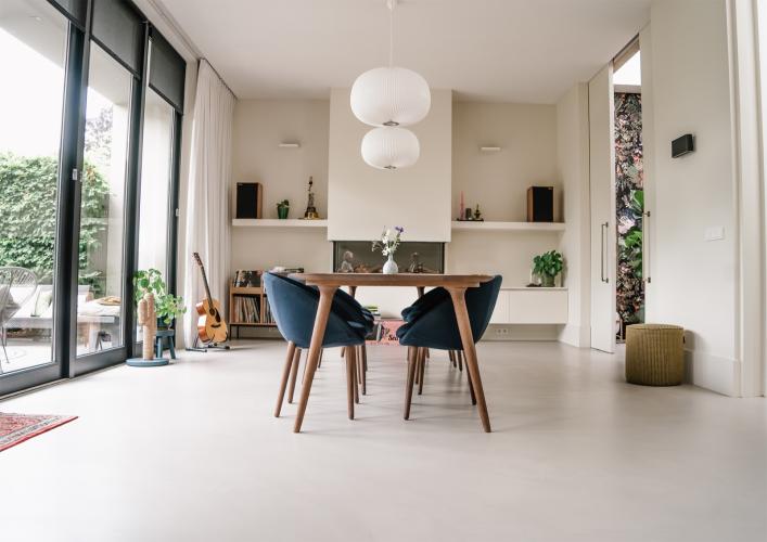 Herenhuis met betonlook gietvloer