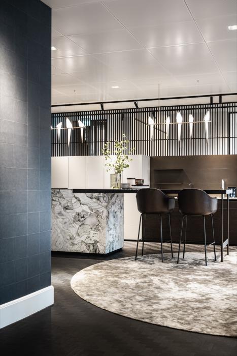luxe keuken in kantoor