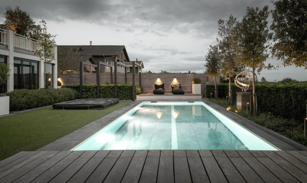 Groene wellnesstuin in Leeuwarden