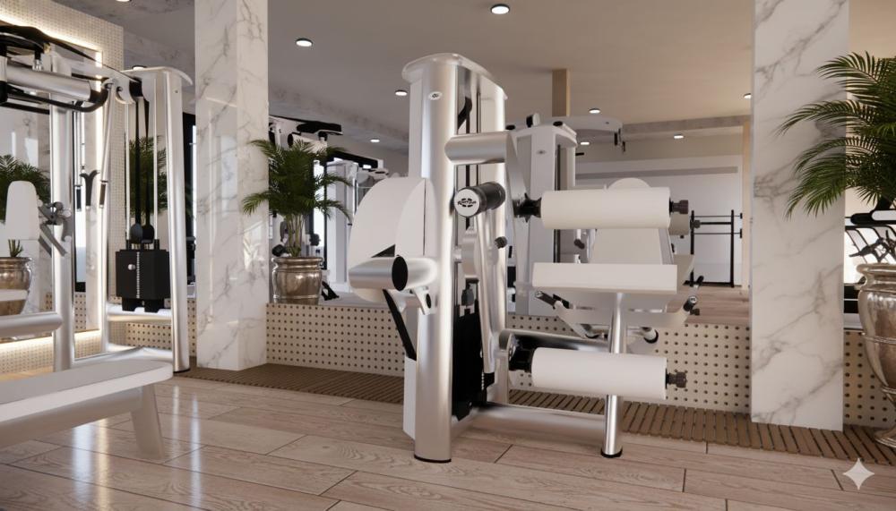 Moderne fitness apparatuur