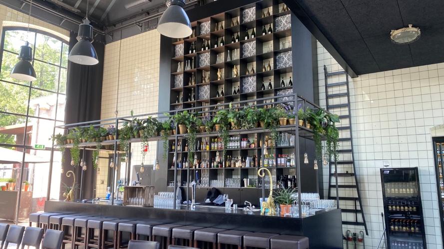 Luxe stalen barhemels