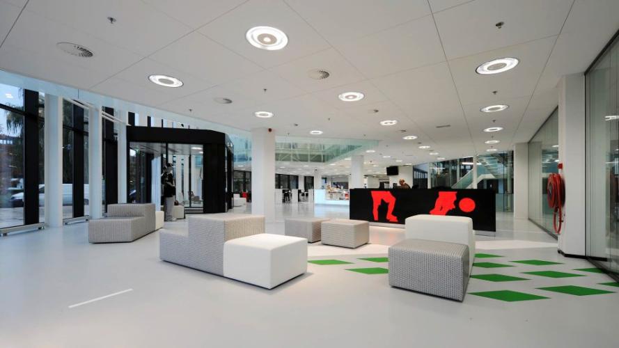 Interieur kantoor Adidas