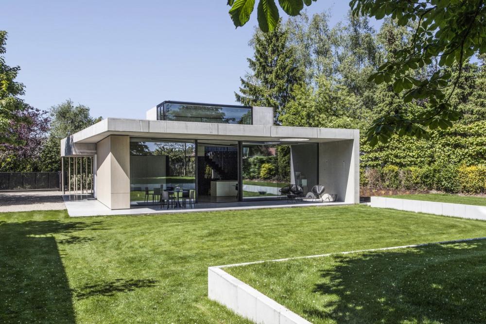 Strakke moderne villa