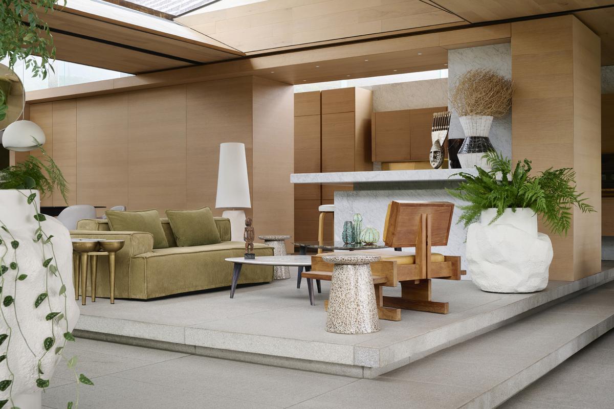 bloembak in woonkamer