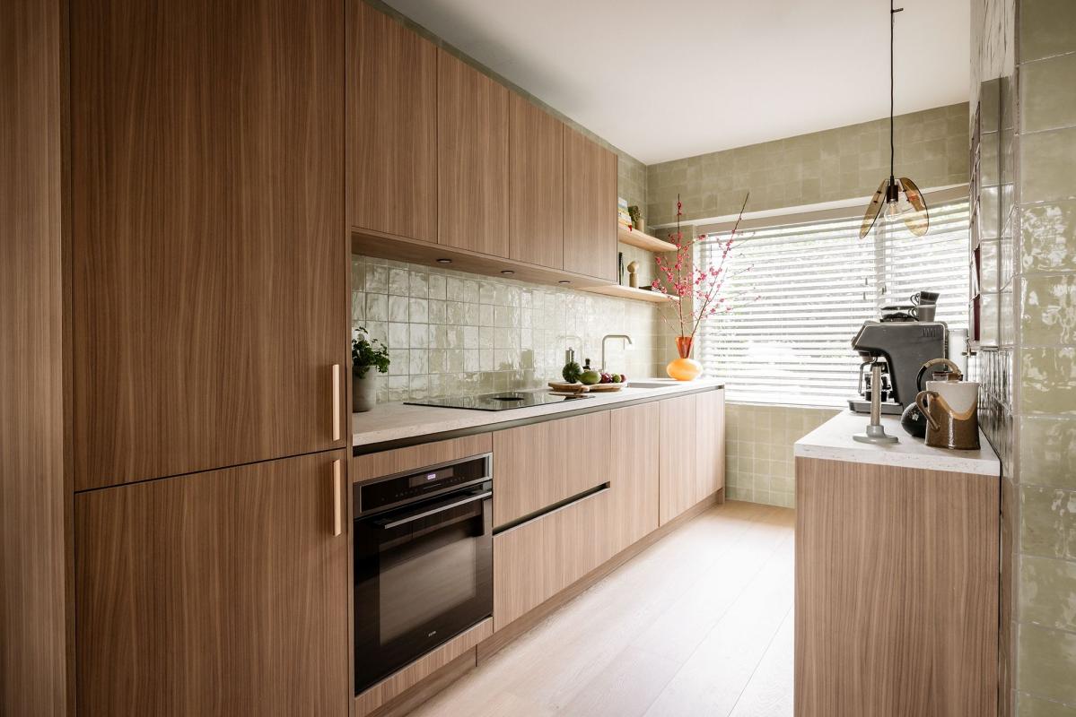 keuken met shutters
