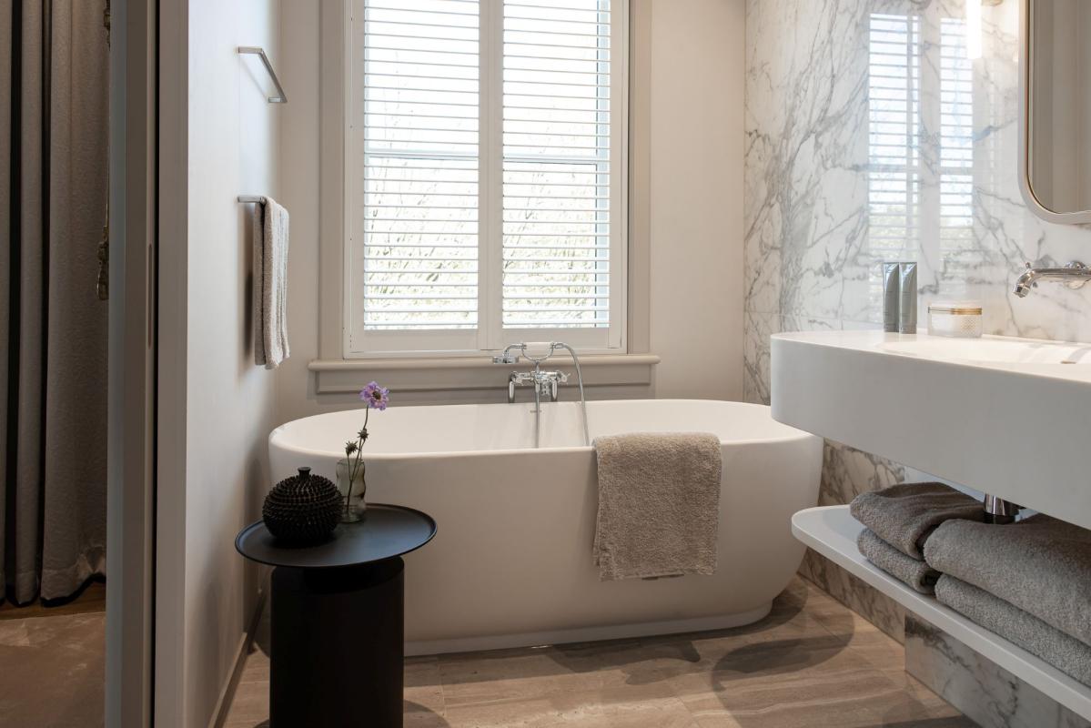 badkamer met shutters