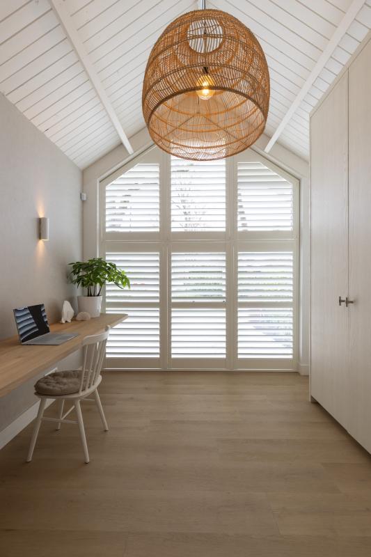 werkkamer met luxe interieur