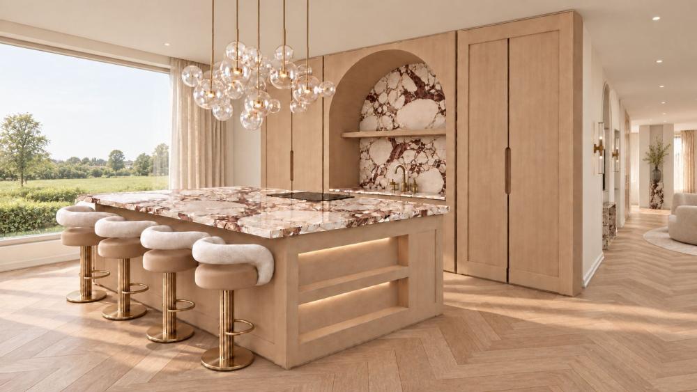 Exclusief interieurontwerp luxe woning Geldrop
