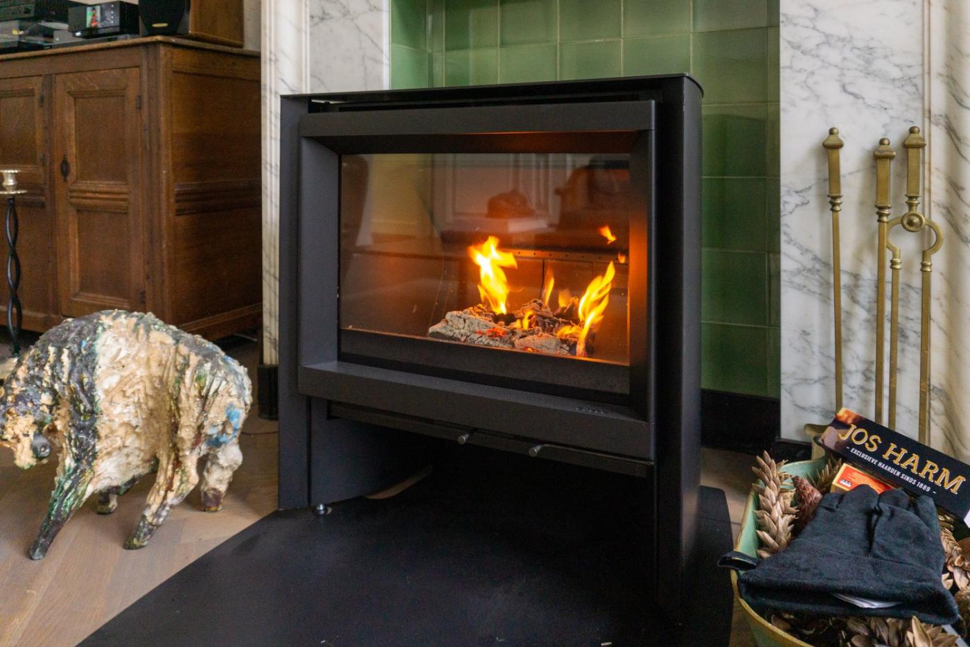 luxe houtkachel
