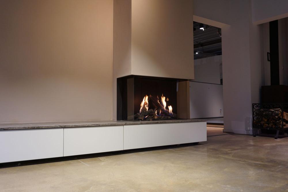 Luxe Kalfire GI gashaard in showroom