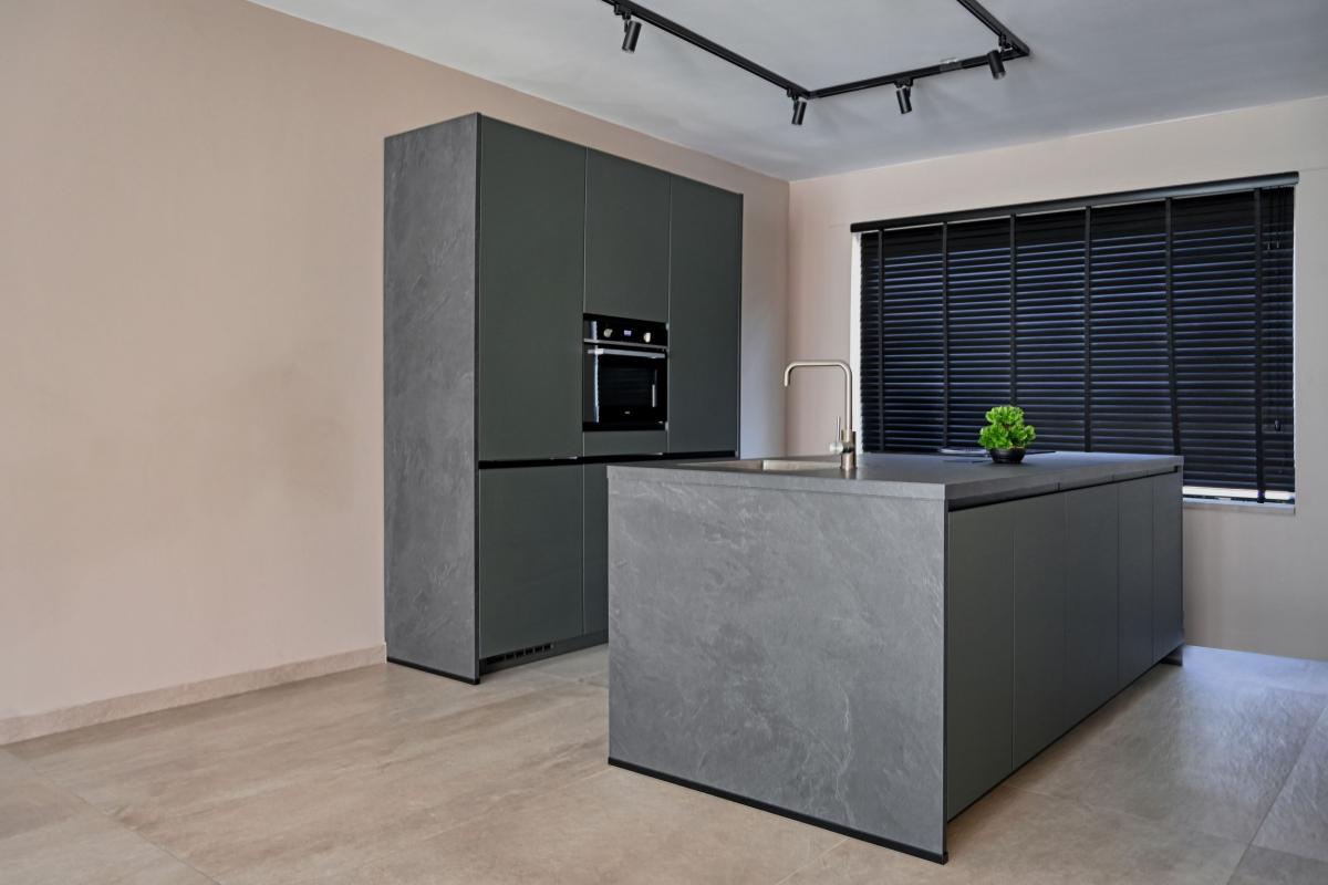 luxe keukenblad in keuken