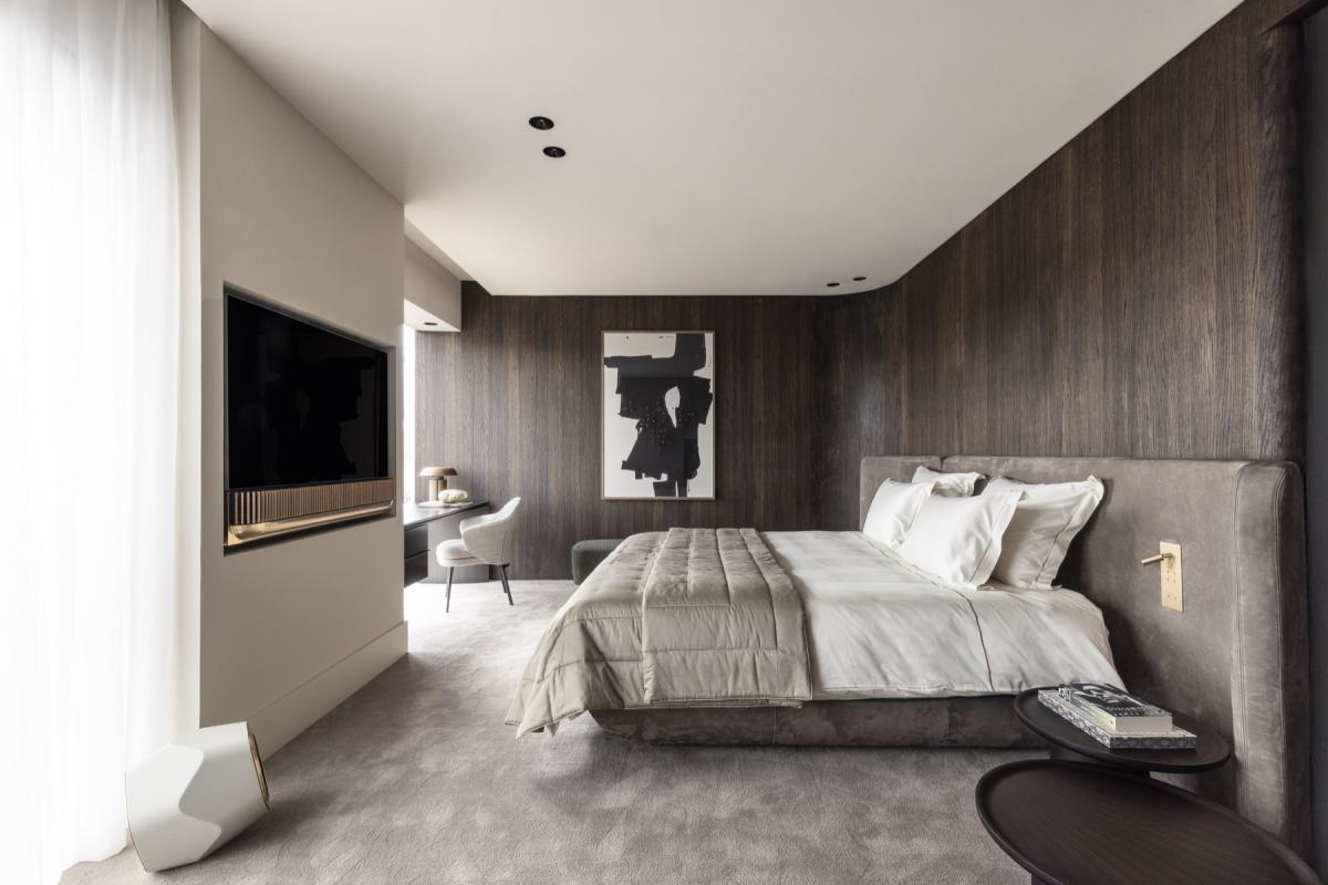 luxe interieur slaapkamer
