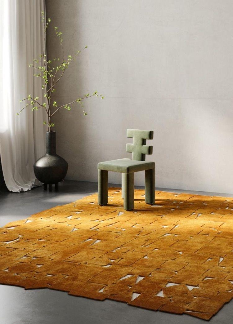 Exclusief vloerkleed in interieur